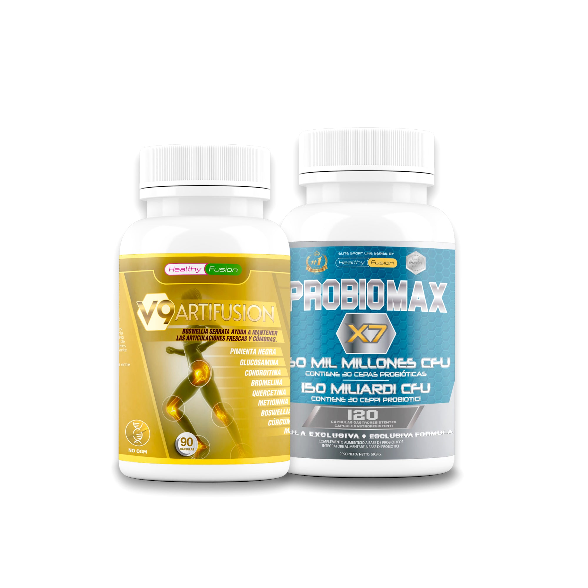 V9 Artifusion+Probiomax - HealthyFusion