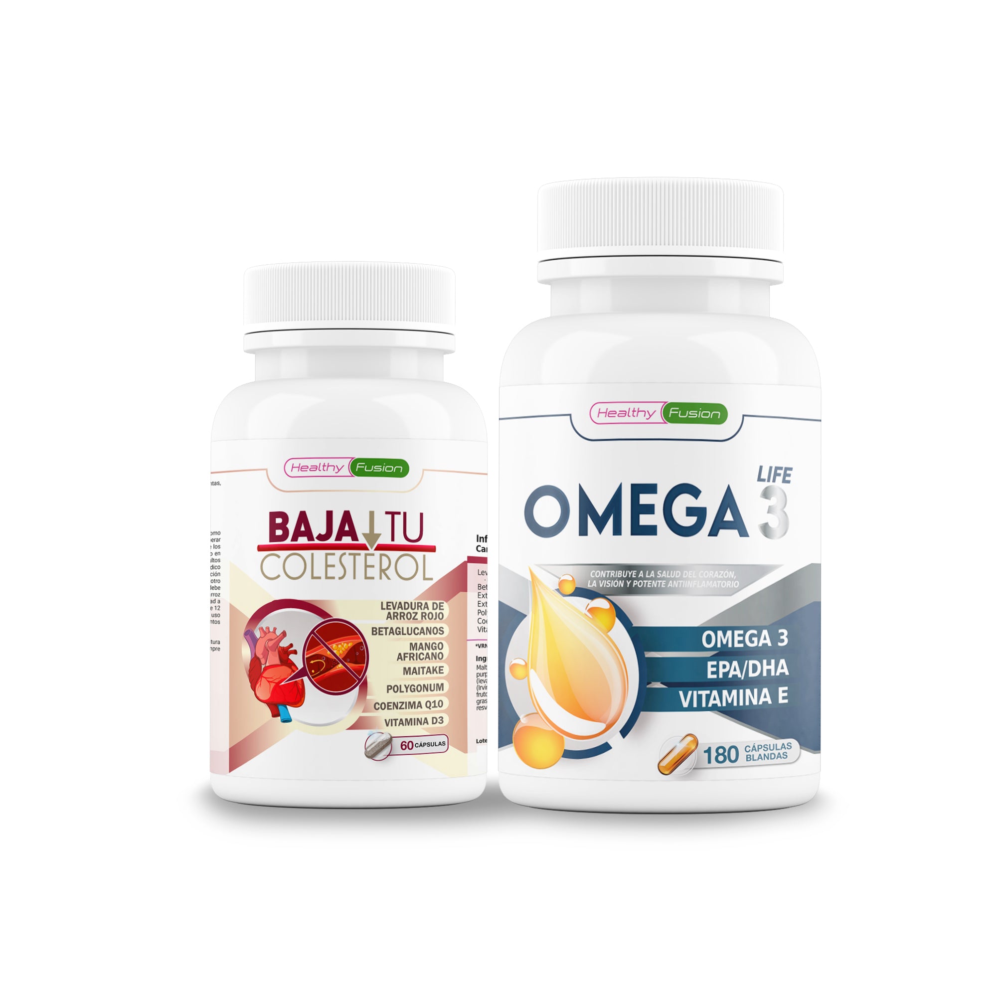 PACK OMEGA 3 + BAJA TU COLESTEROL