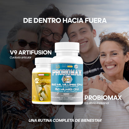 V9 Artifusion+Probiomax - HealthyFusion