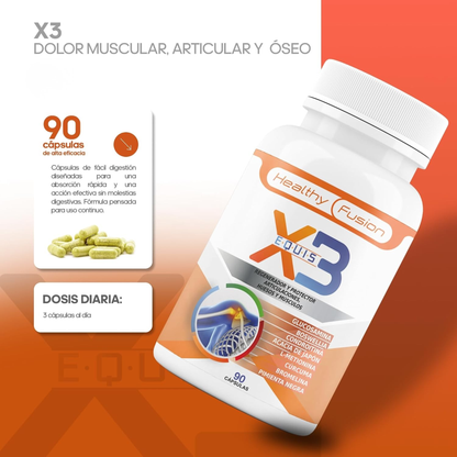 X3 Articulaciones, musculos y huesos - HealthyFusion