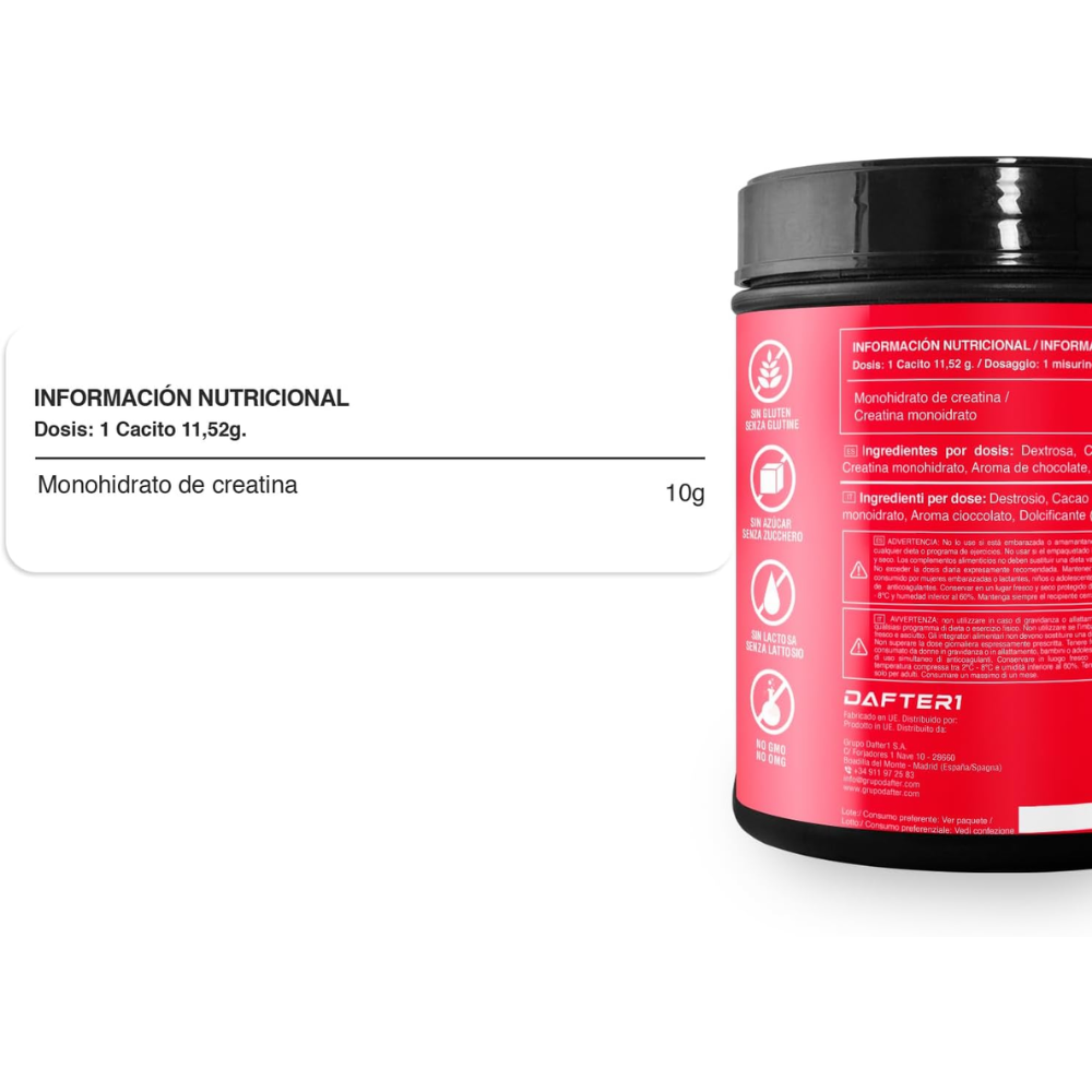 CREATINA 100% PURA SANDÍA - Ferco Nutrition