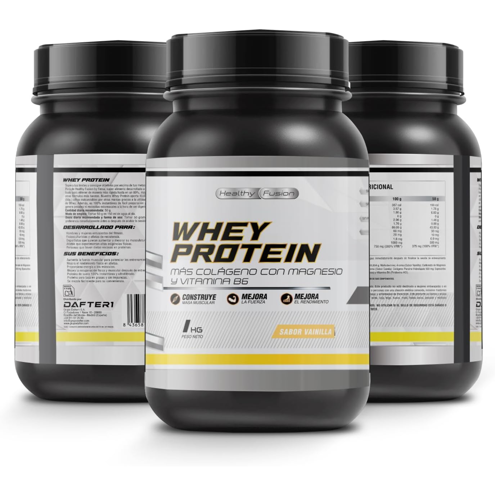 WHEY PROTEIN 2.0 VAINILLA - HealthyFusion