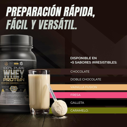 Whey Protein Vainilla - HealthyFusion