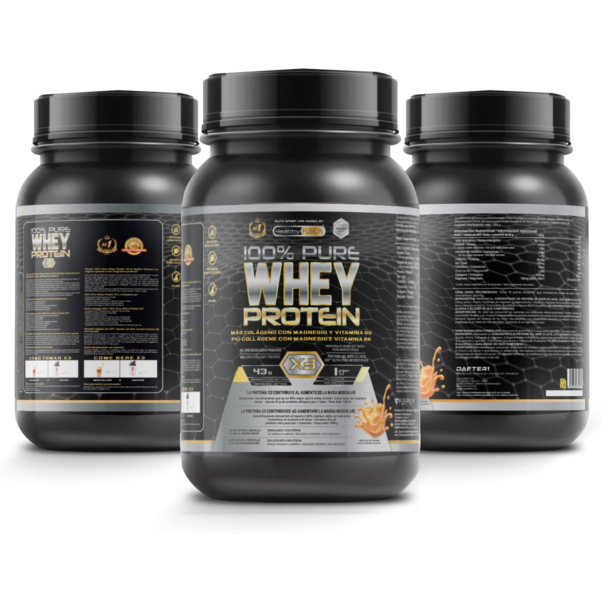 Whey Protein Salted Caramel - HealthyFusion