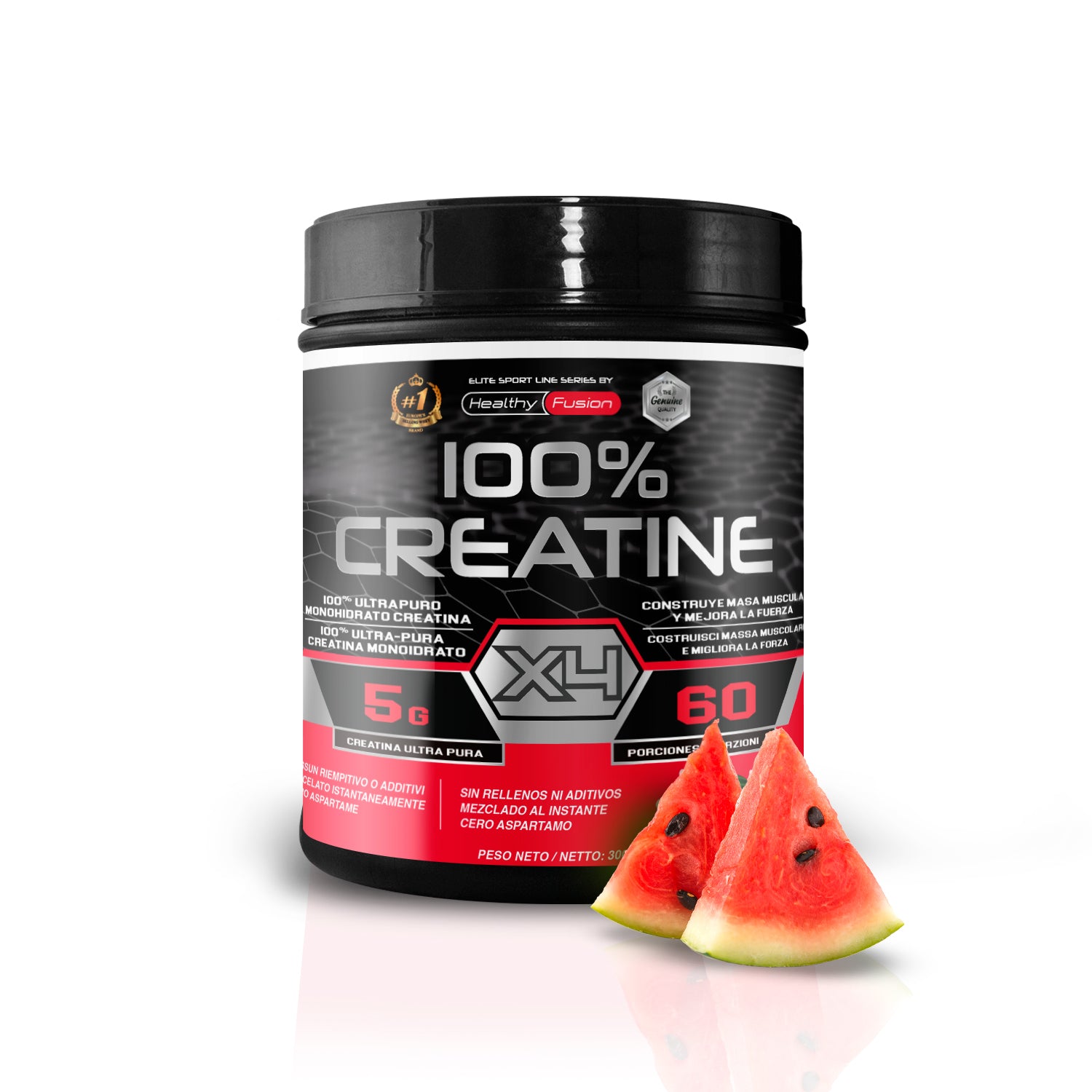 CREATINA 100% PURA SANDÍA - HealthyFusion