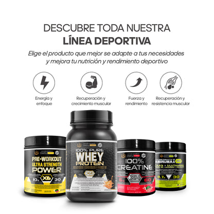 CREATINA 100% PURA SANDÍA - HealthyFusion