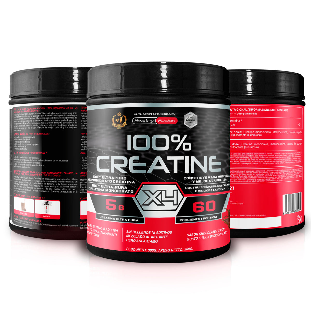 CREATINA 100% PURA CHOCOLATE - HealthyFusion