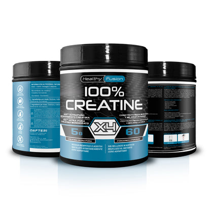 CREATINA 100% PURA Sin Sabor - HealthyFusion