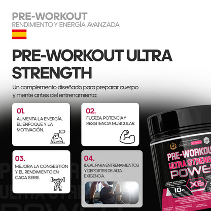PREWORKOUT FRUTOS ROJOS - HealthyFusion