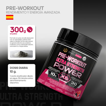 PREWORKOUT FRUTOS ROJOS - HealthyFusion