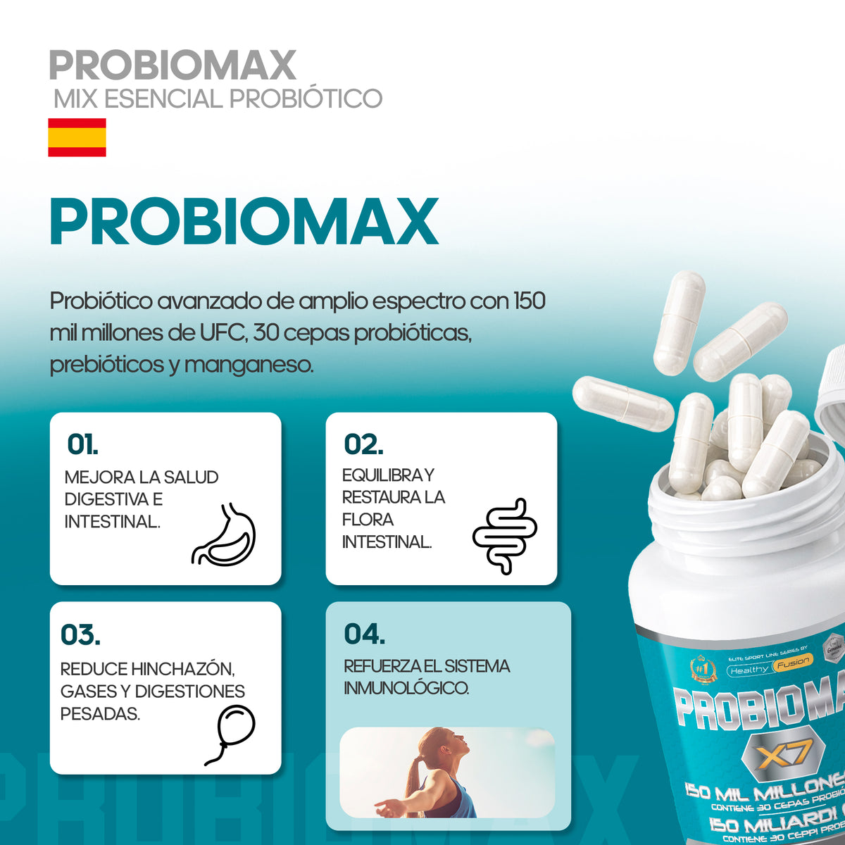 PROBIOMAX - HealthyFusion