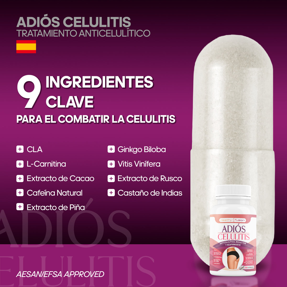 Adiós Celulitis - HealthyFusion