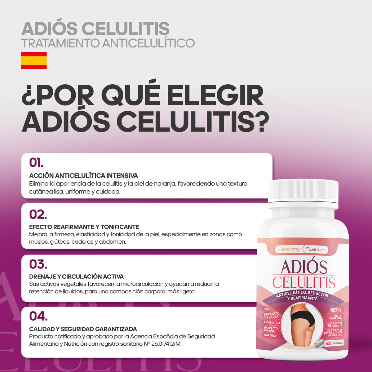 Adiós Celulitis - HealthyFusion
