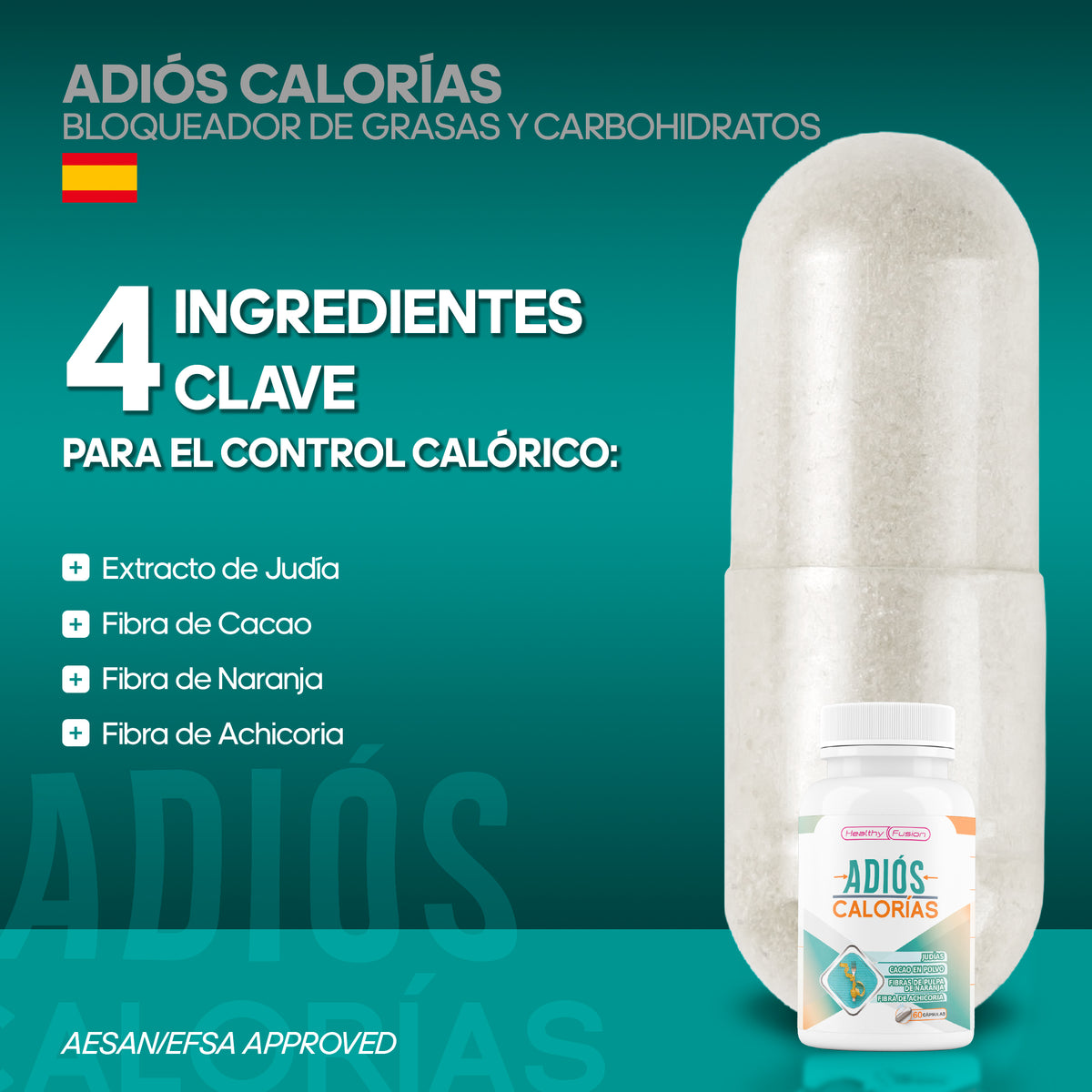 ADIÓS CALORÍAS - HealthyFusion