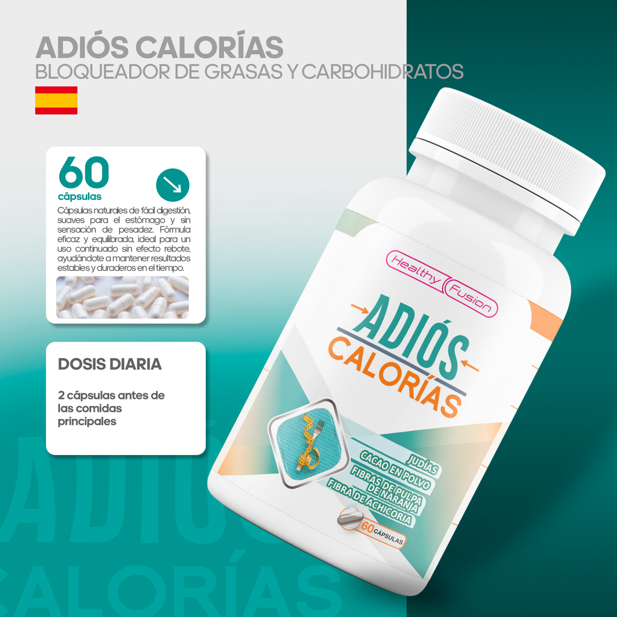 ADIÓS CALORÍAS - HealthyFusion