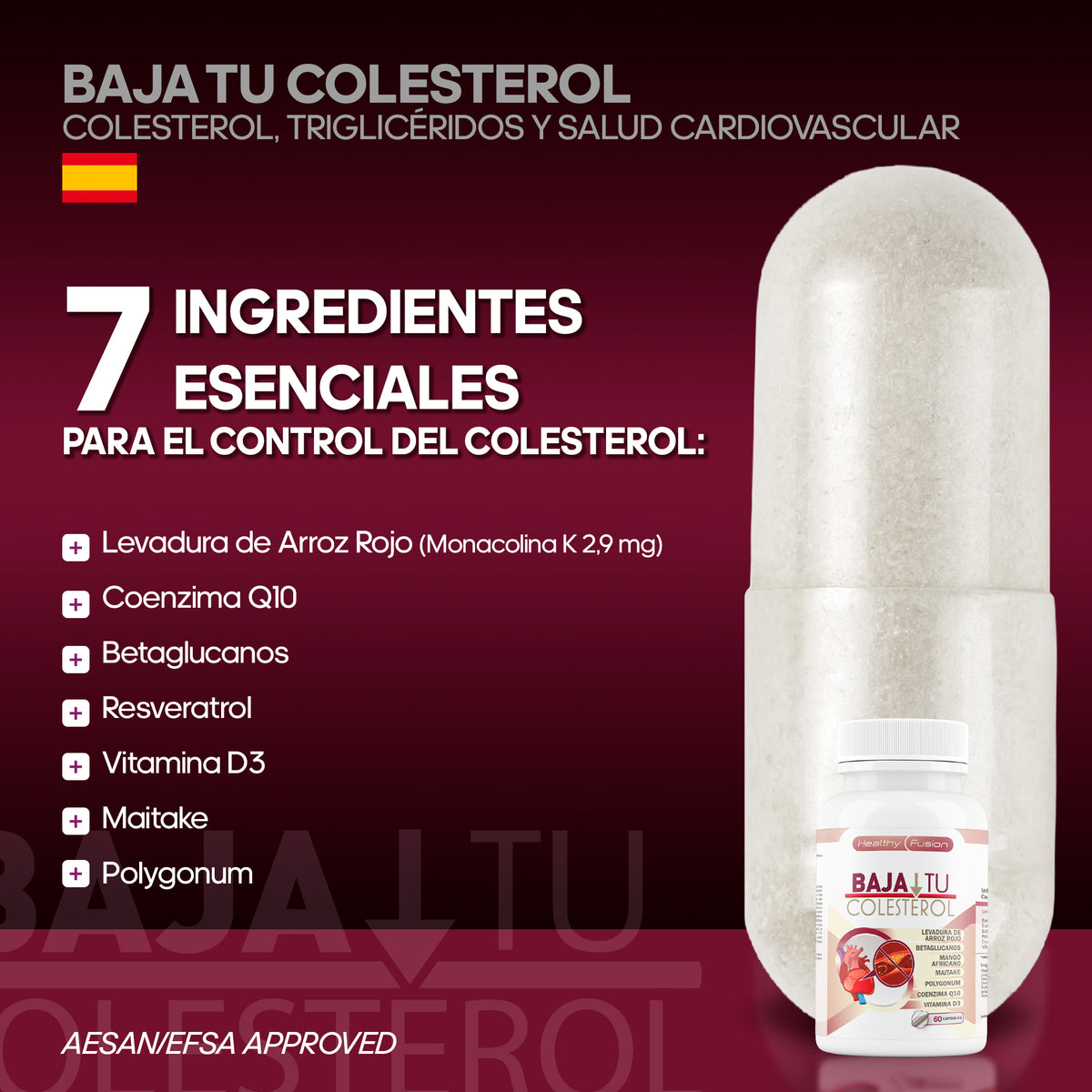 BAJA TU COLESTEROL - HealthyFusion
