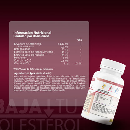 BAJA TU COLESTEROL - HealthyFusion