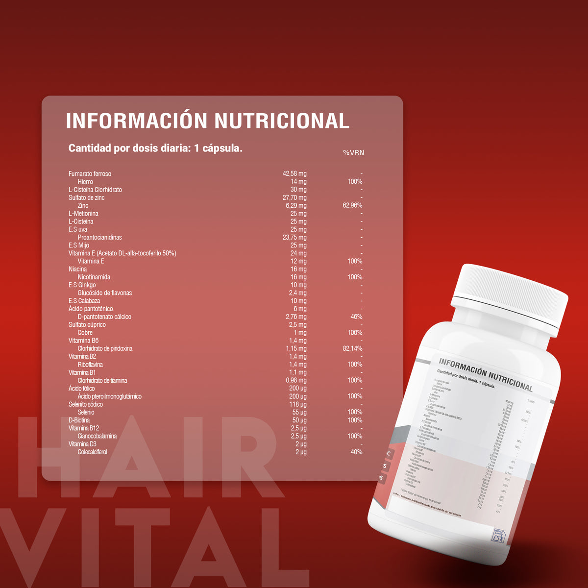 HAIRVITAL-Healty Fusion