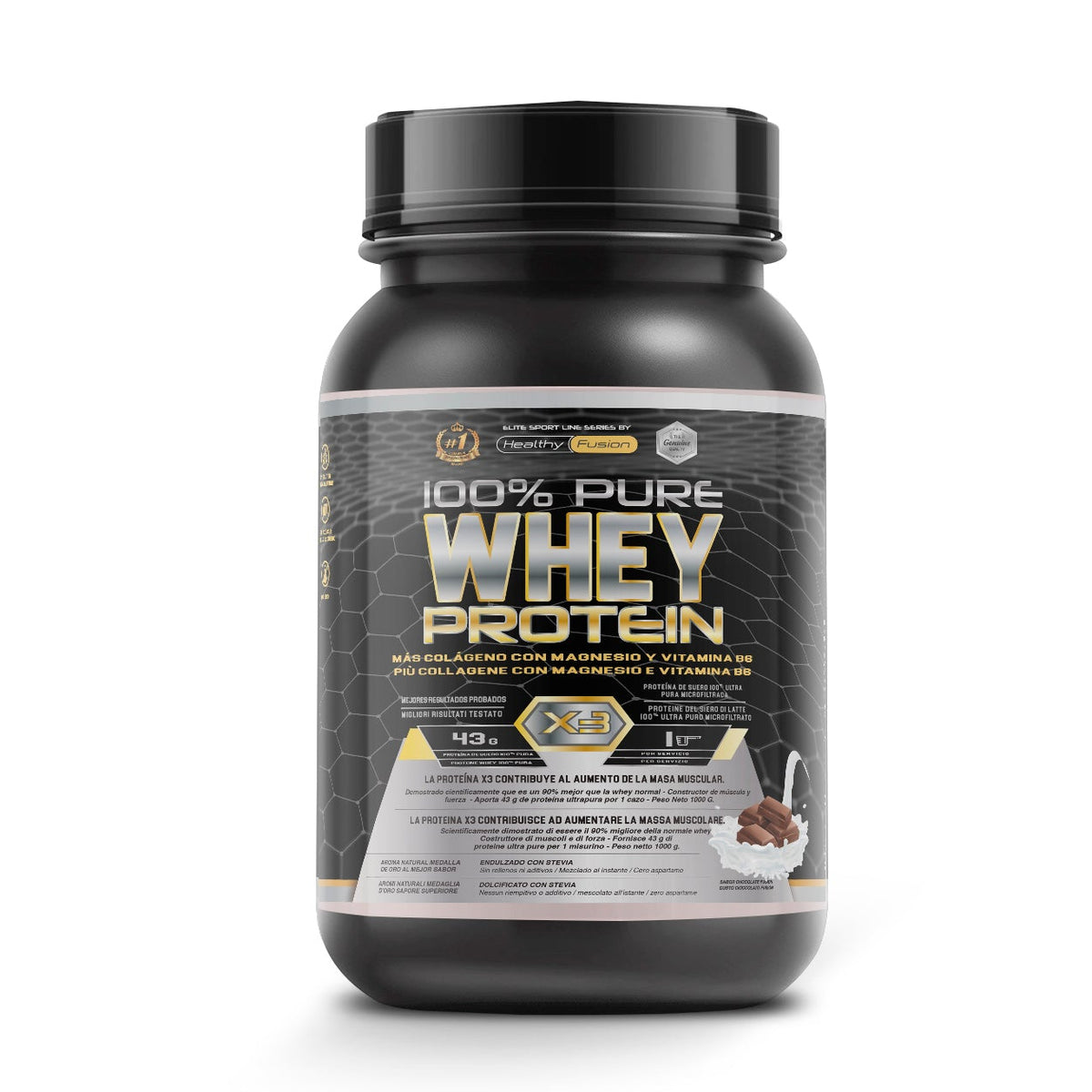 WHEY PROTEIN CHOCOLATE - HealthyFusion