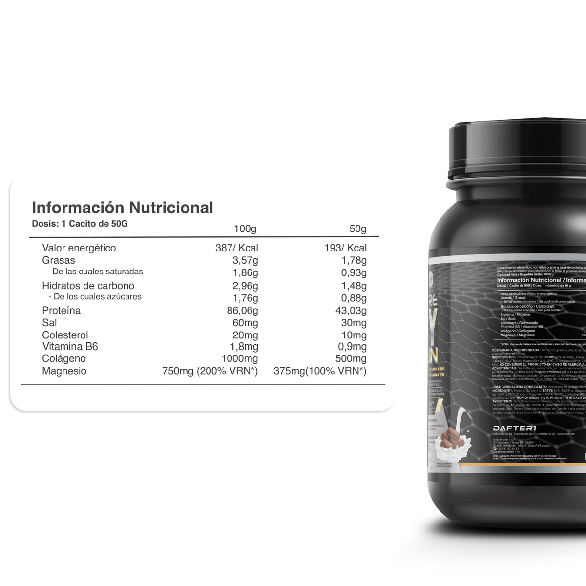 WHEY PROTEIN CHOCOLATE - Ferco Nutrition