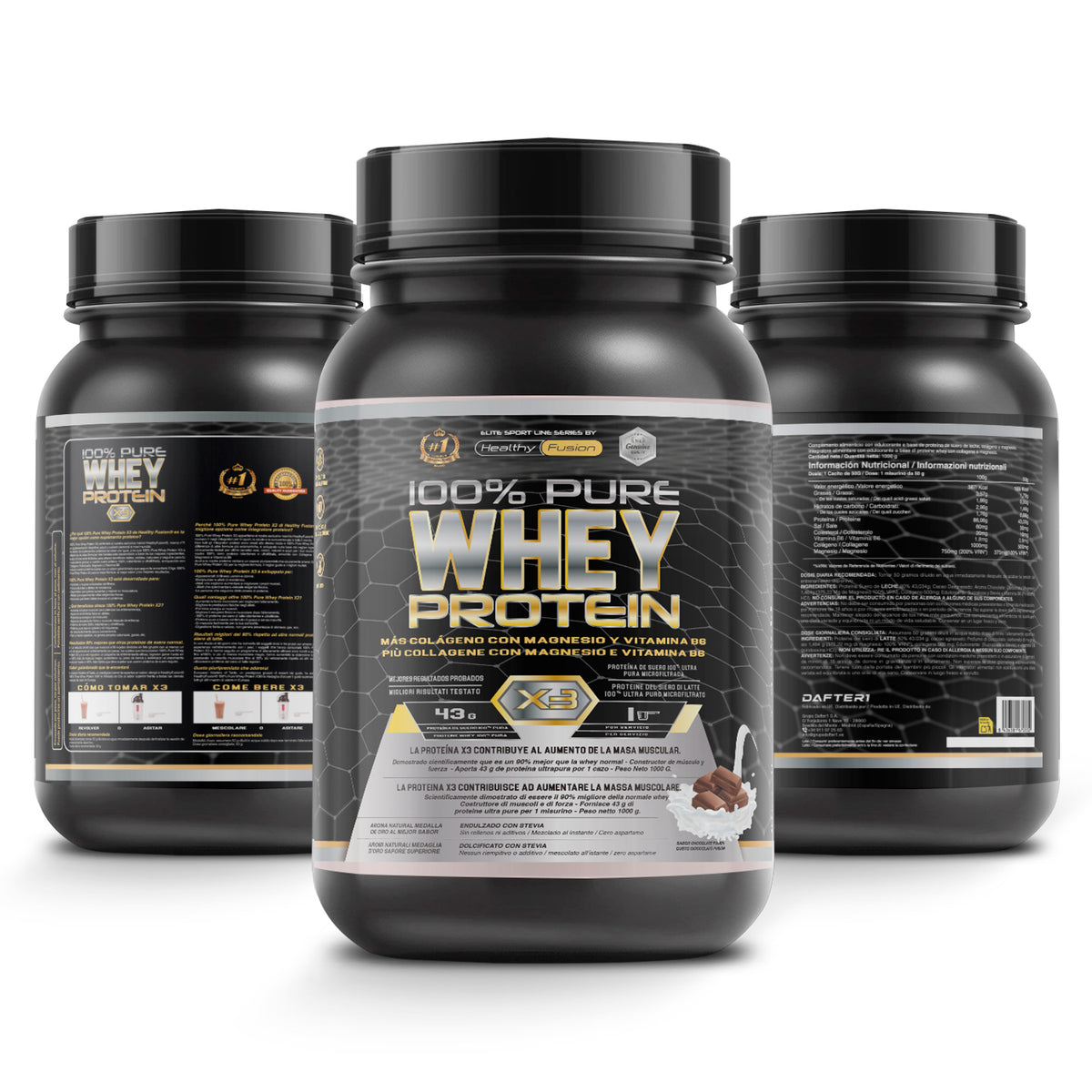 WHEY PROTEIN CHOCOLATE - HealthyFusion