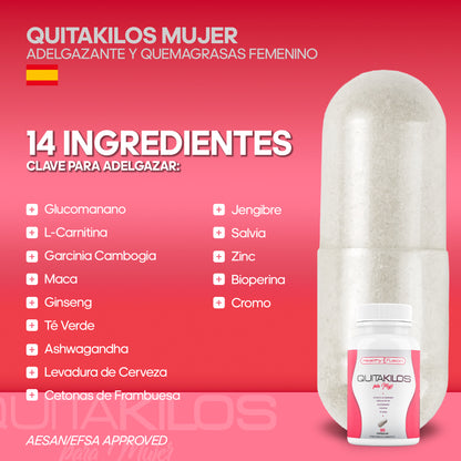 QUITA KILOS MUJER - HealthyFusion