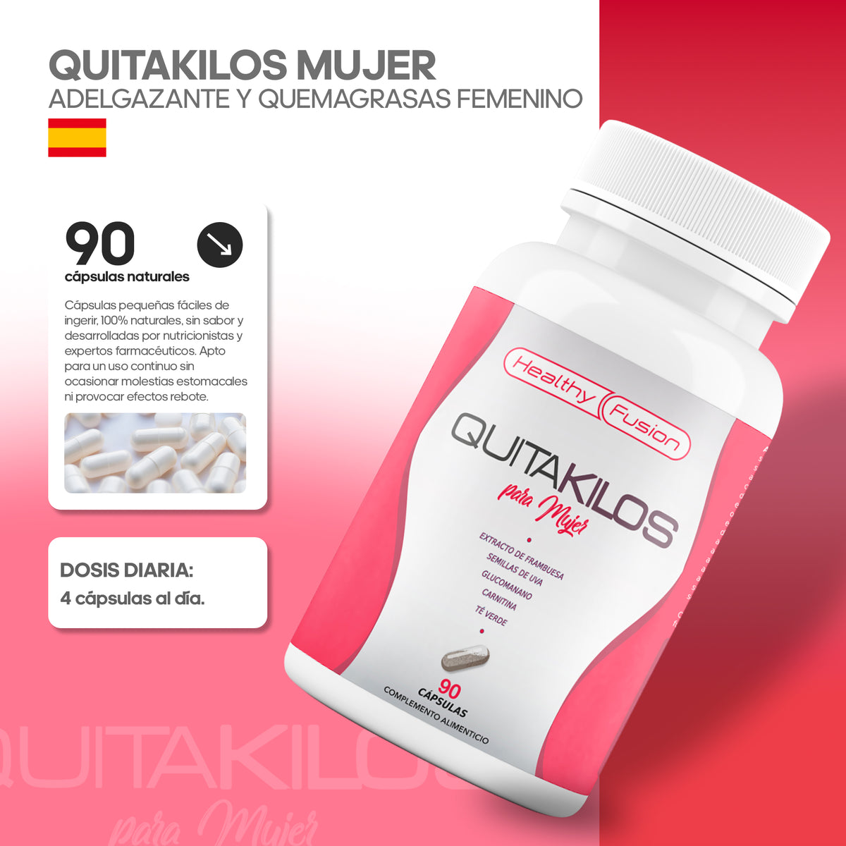 QUITA KILOS MUJER - HealthyFusion