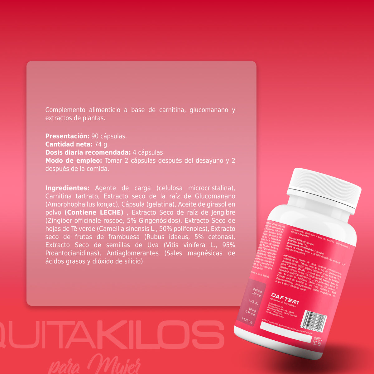 QUITA KILOS MUJER - HealthyFusion