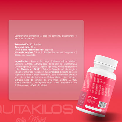 QUITA KILOS MUJER - HealthyFusion