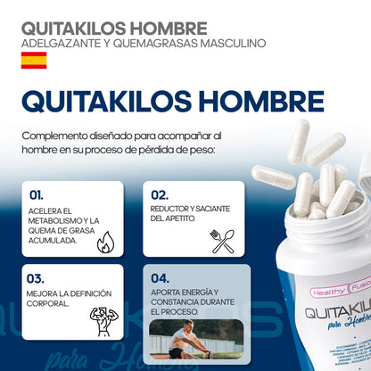 QUITA KILOS HOMBRE - HealthyFusion