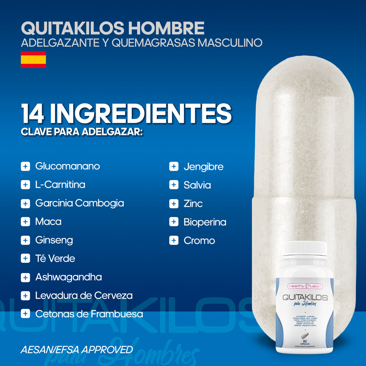 QUITA KILOS HOMBRE - HealthyFusion