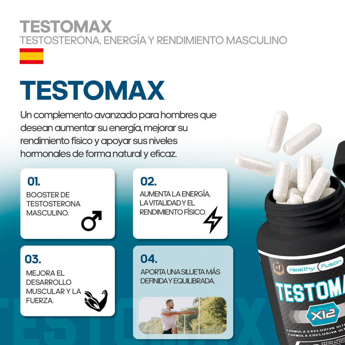 TESTOMAX - HealthyFusion
