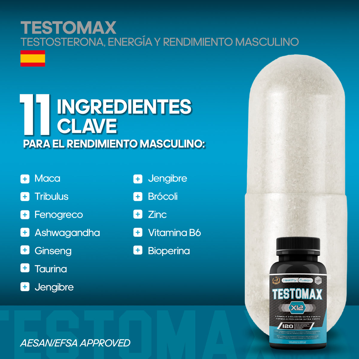 TESTOMAX - HealthyFusion