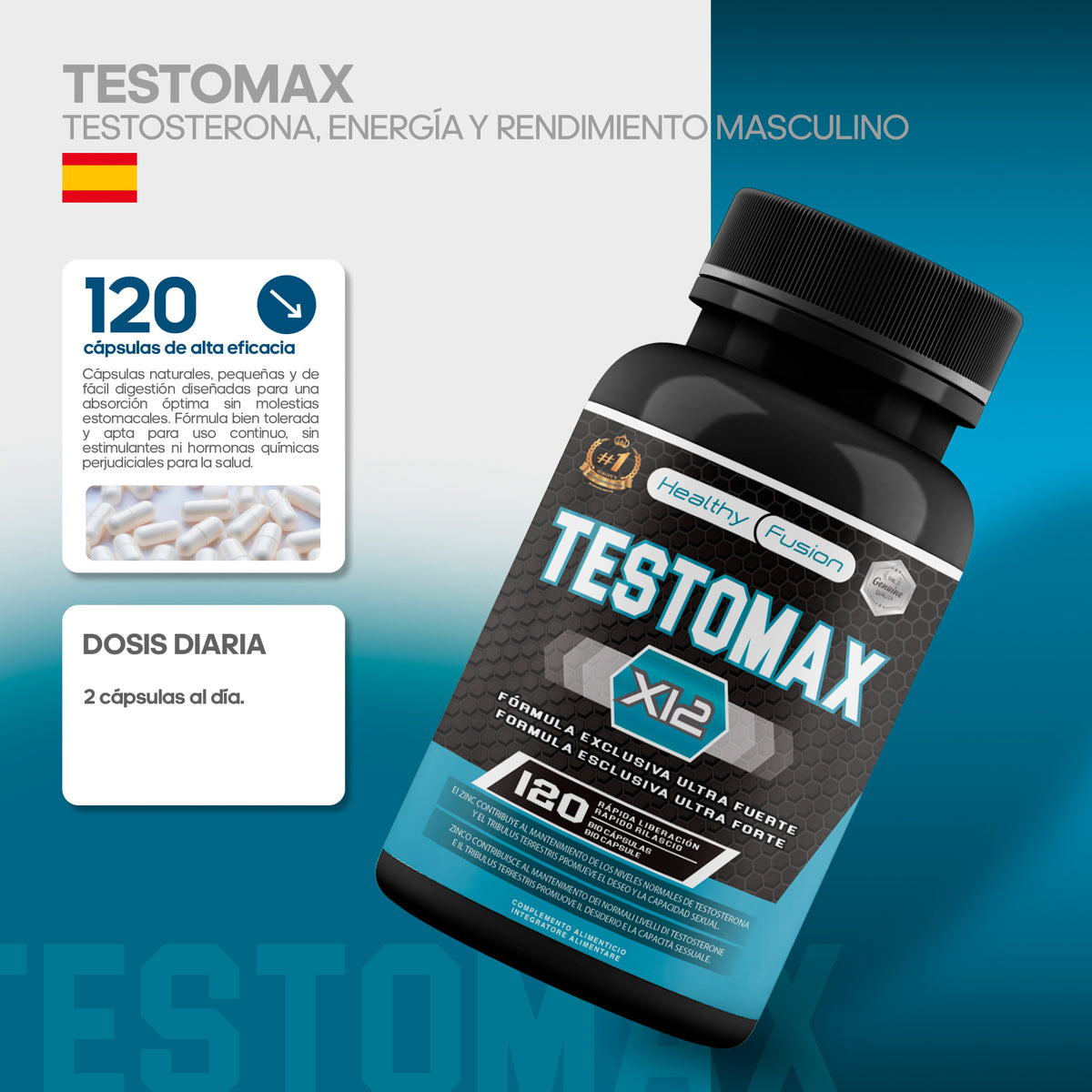 TESTOMAX - HealthyFusion