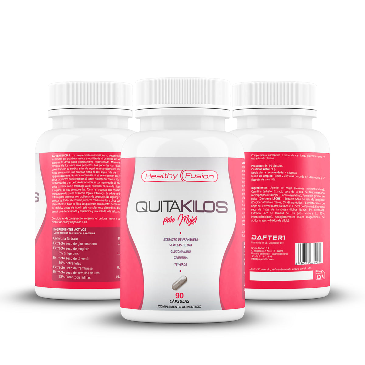 QUITA KILOS MUJER - HealthyFusion