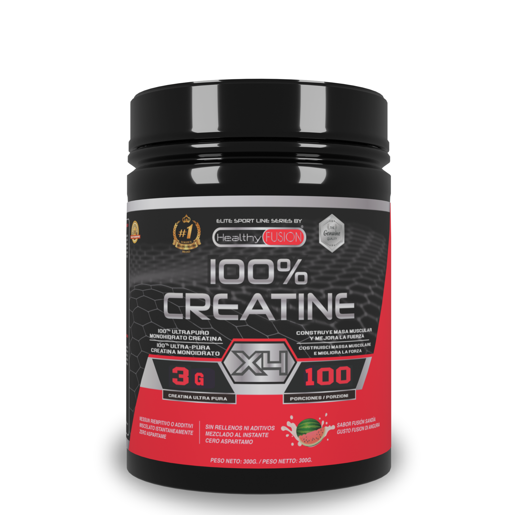 CREATINA 100% PURA SANDÍA - HealthyFusion